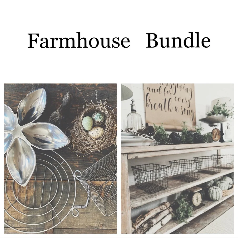 Eight Piece Farmhouse Bundle